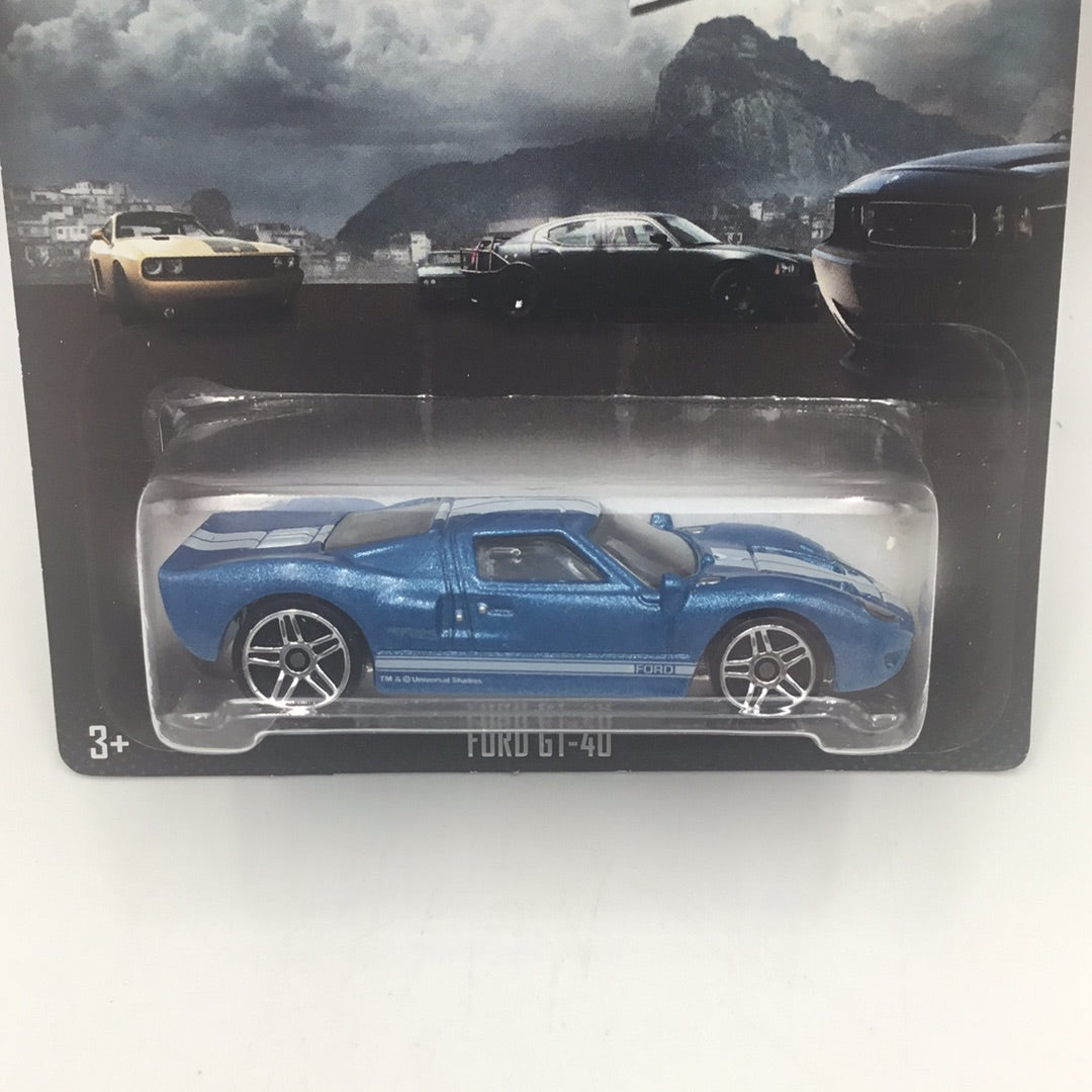 2015 Hot Wheels Fast & Furious Ford Gt-40 8/8 #8 Walmart exclusive GG1