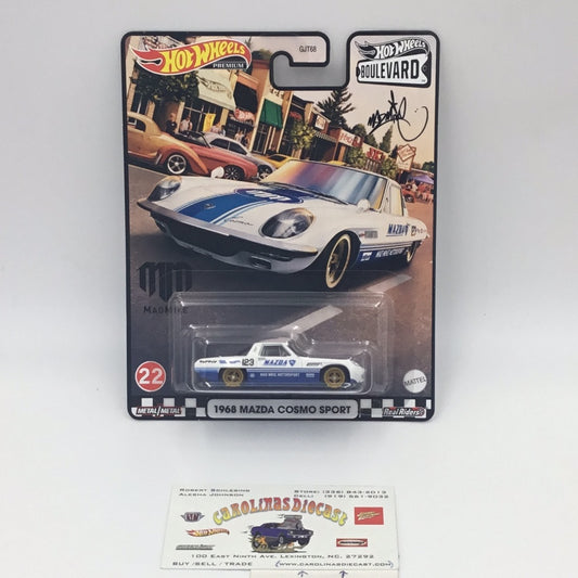 Hot Wheels Boulevard #22 1968 Mazda Cosmo Sport mad mike 260D