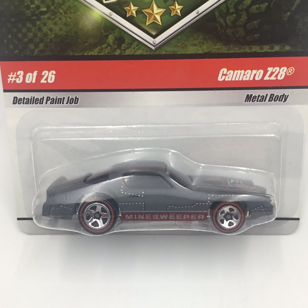 Hot wheels Military Rods #3 Camaro Z28 – carolinasdiecast