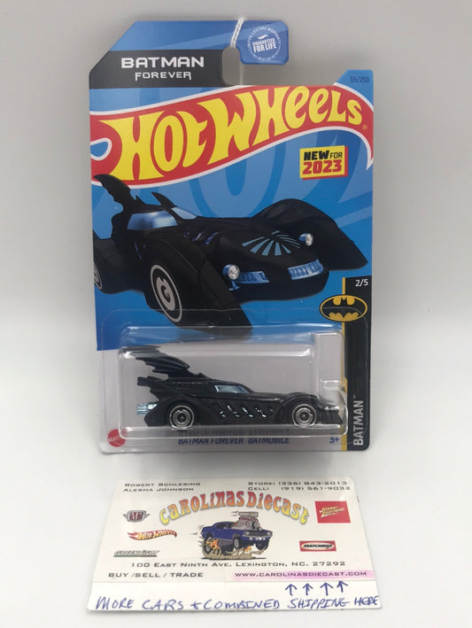 2023 hot wheels C case #55 Batman Forever Batmobile 119D