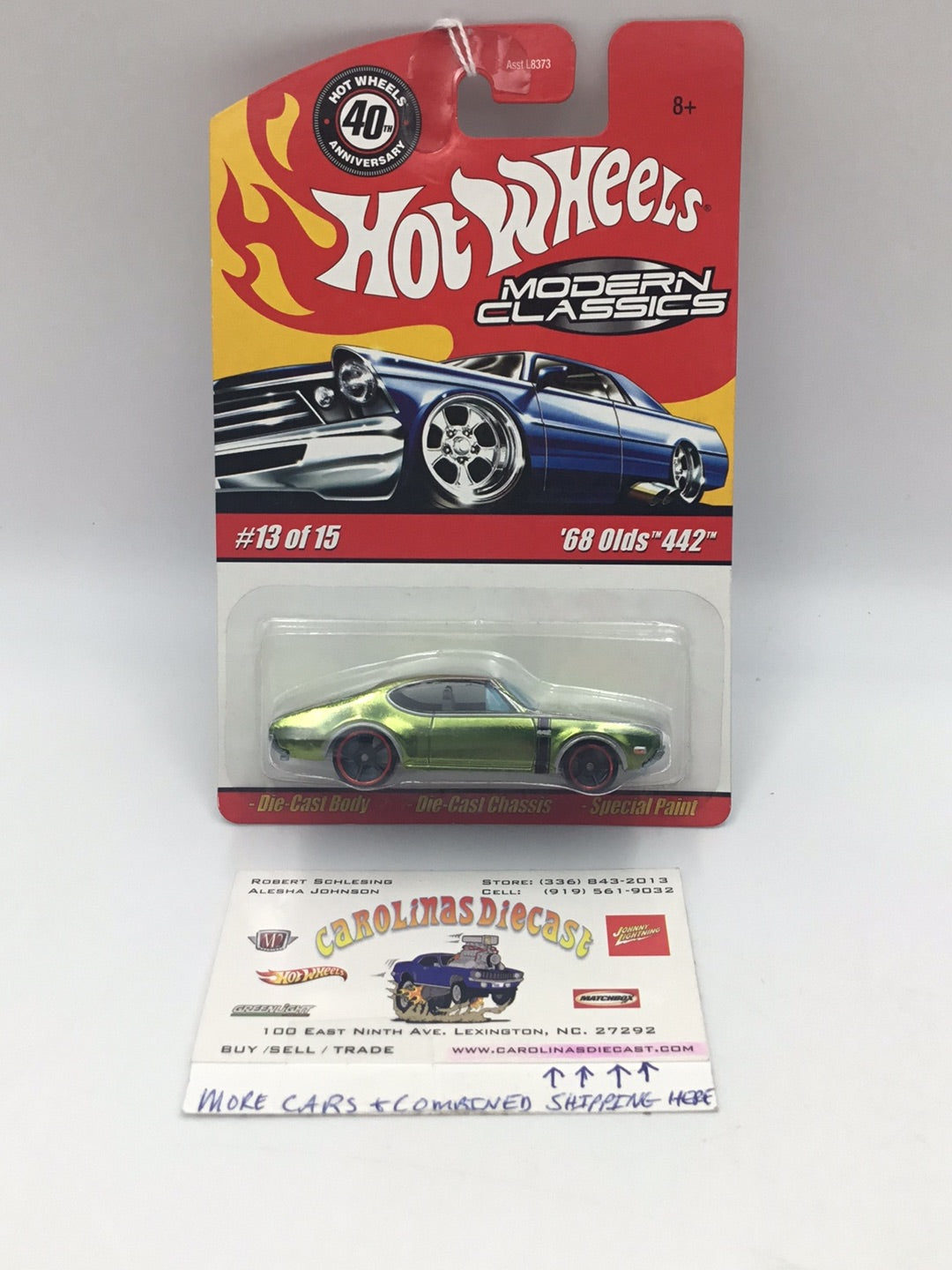 Hot wheels modern classics #13 of 15 68 Olds 442