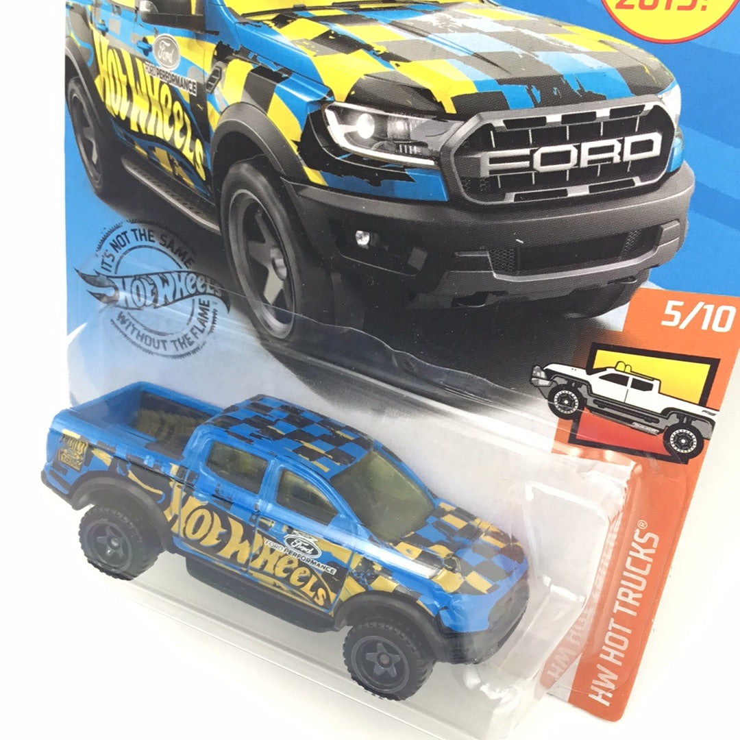 2019 hot wheels #185 ‘19 Ford Ranger Raptor blue UU6