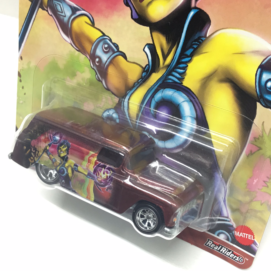 Hot wheels pop culture Masters of the universe 55 Chevy Panel Evil Lyn 267C