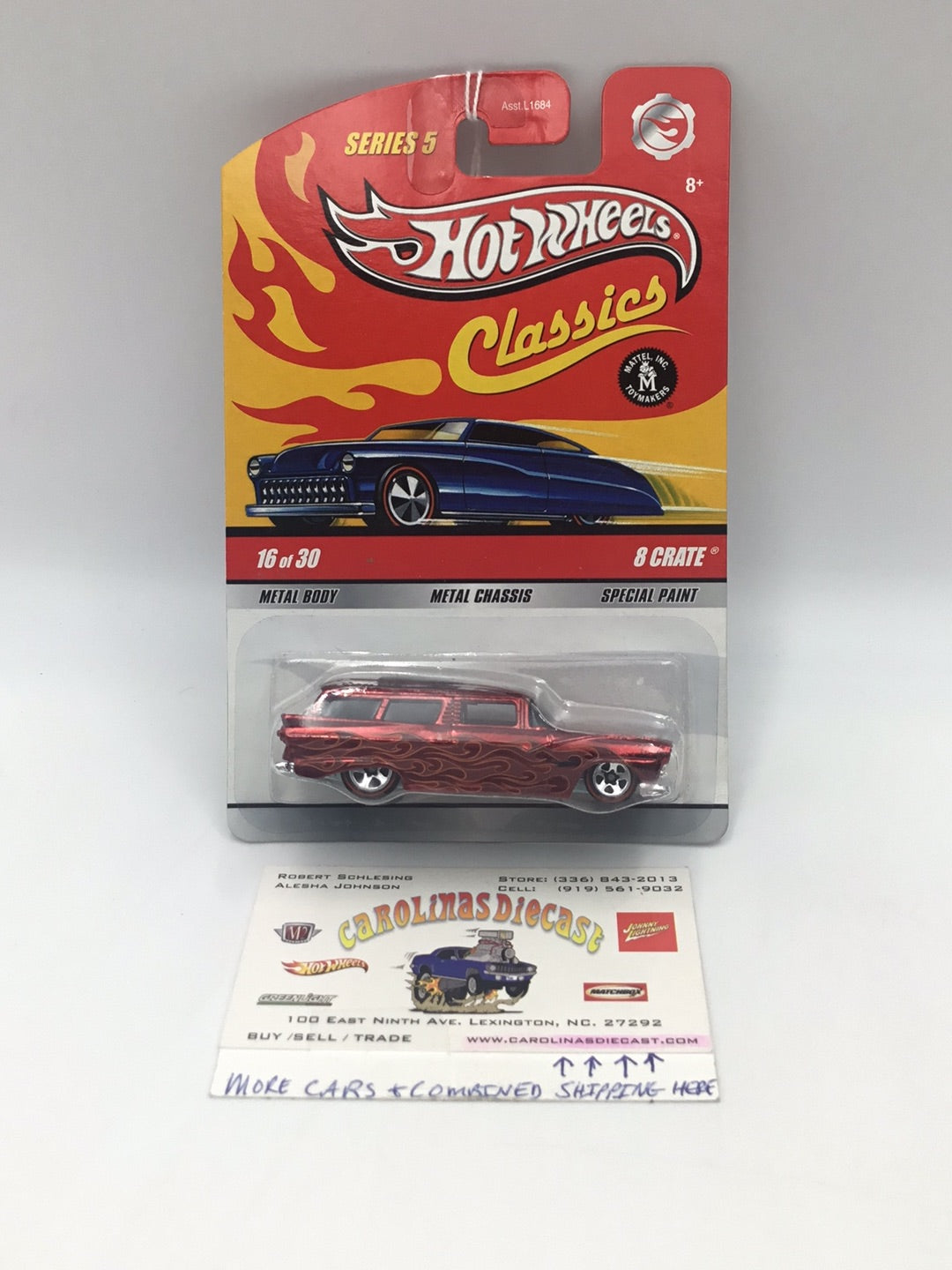 Hot wheels classics series 5 8 Crate htf