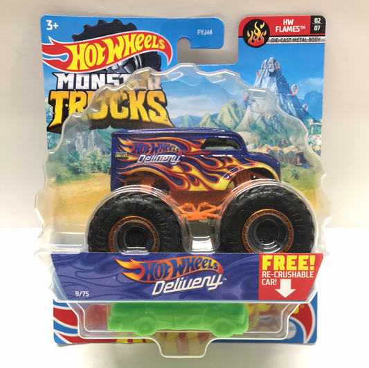 2021 Hot wheels monster Trucks Hot wheels Delivery 9/75 133C