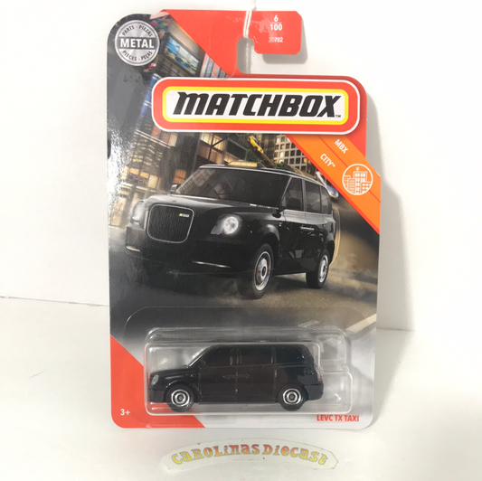 2020 matchbox X case #6 Levc TX Taxi