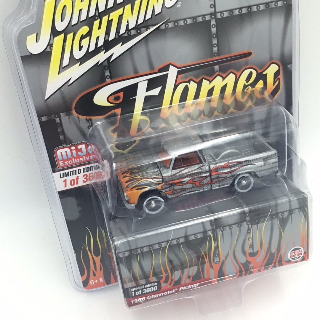 Johnny lightning Flames 1966 Chevrolet Pickup MiJo exclusive