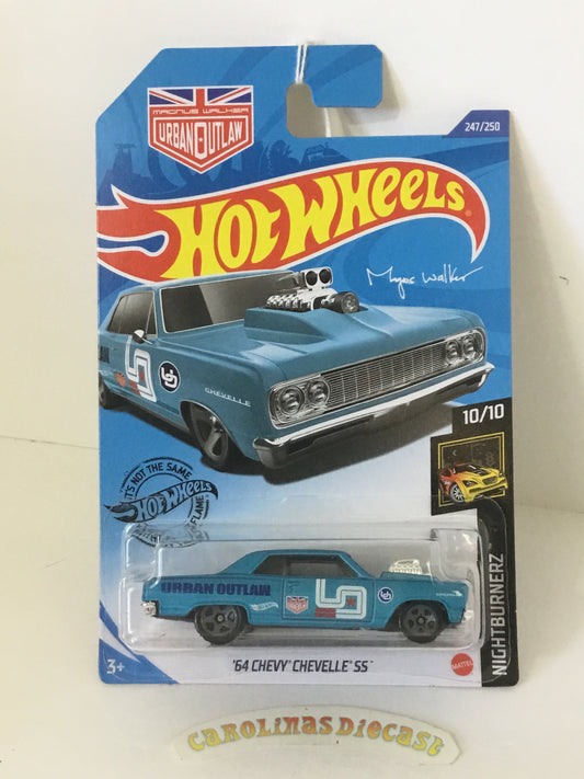 2020 hot wheels  #247 64 Chevy Chevelle SS urban outlaw U5