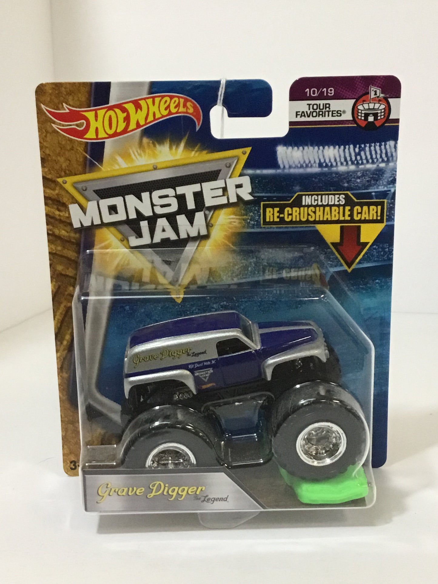 Hot Wheels monster jam grave digger the legend 10H3