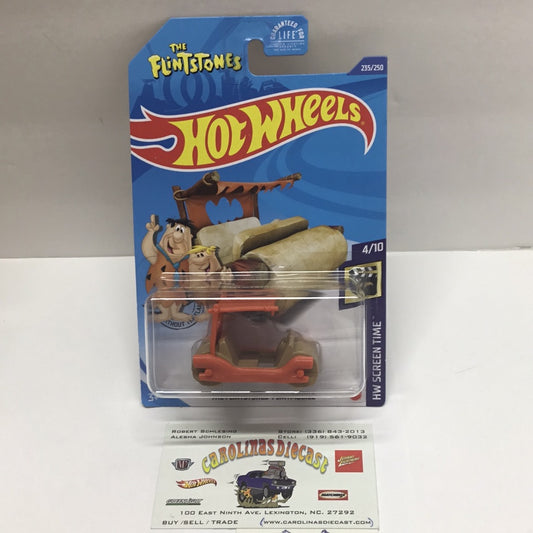 2020 hot wheels P case #235 The Flintstones Flintmobile U2