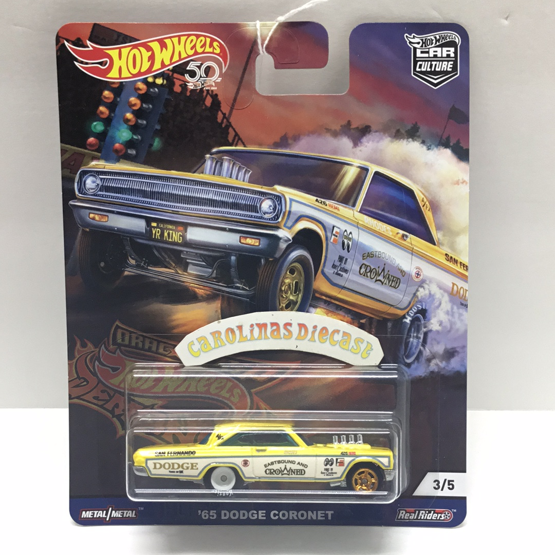 Hot wheels car culture drag strip demons 65 Dodge Coronet 262B