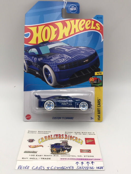 2023 hot wheels #36 Custom 11 Camaro 14D