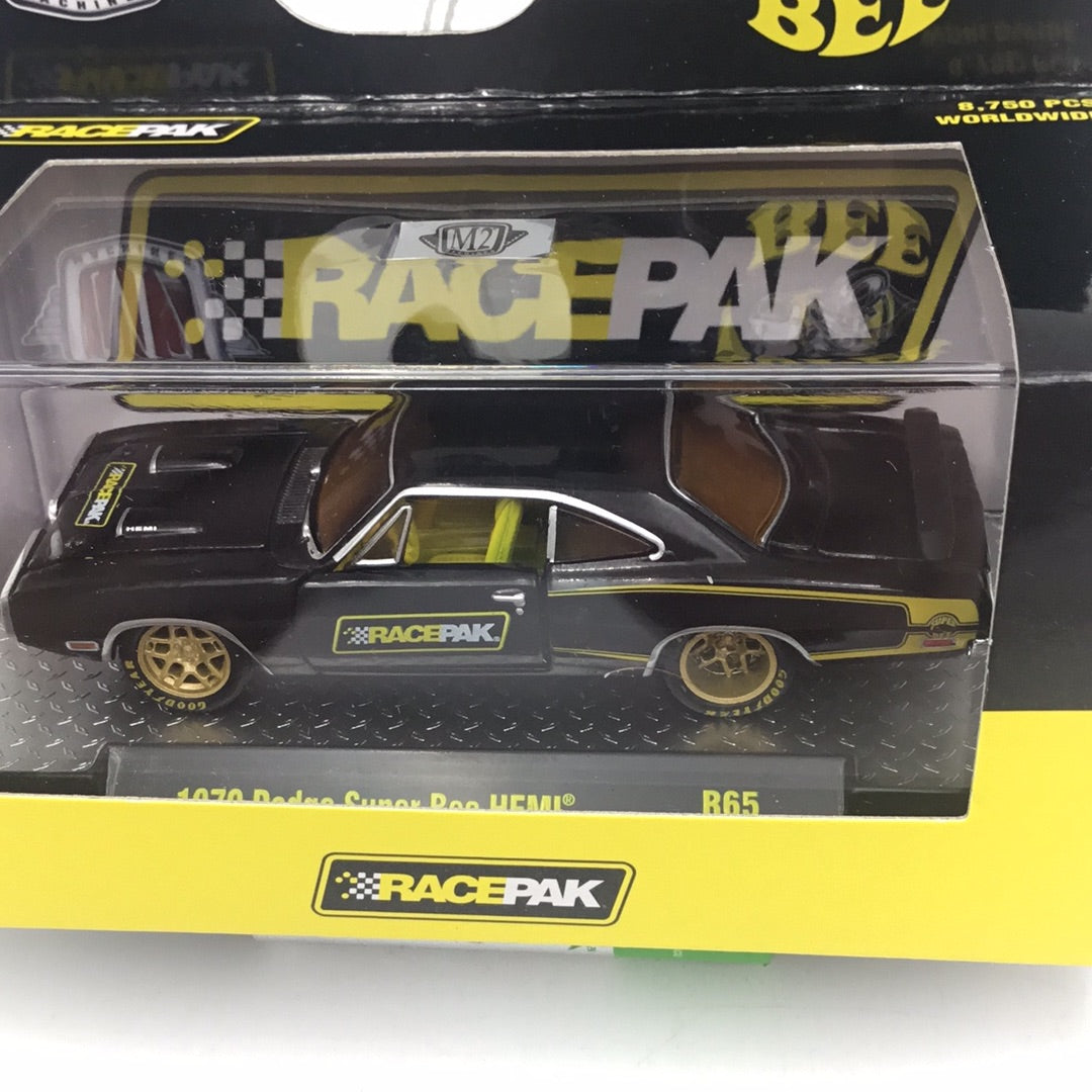 M2 Machines Racepak 1970 Dodge Super Bee Hemi R65