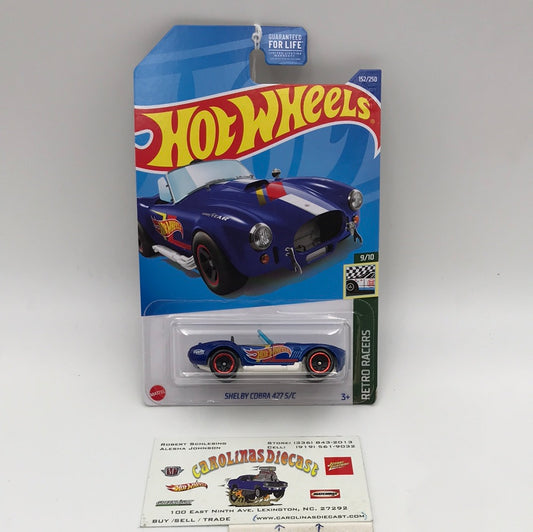 2022 hot wheels H case #152 Shelby Cobra 427 S/C 27D