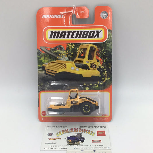 2022 matchbox #4 Road Roller