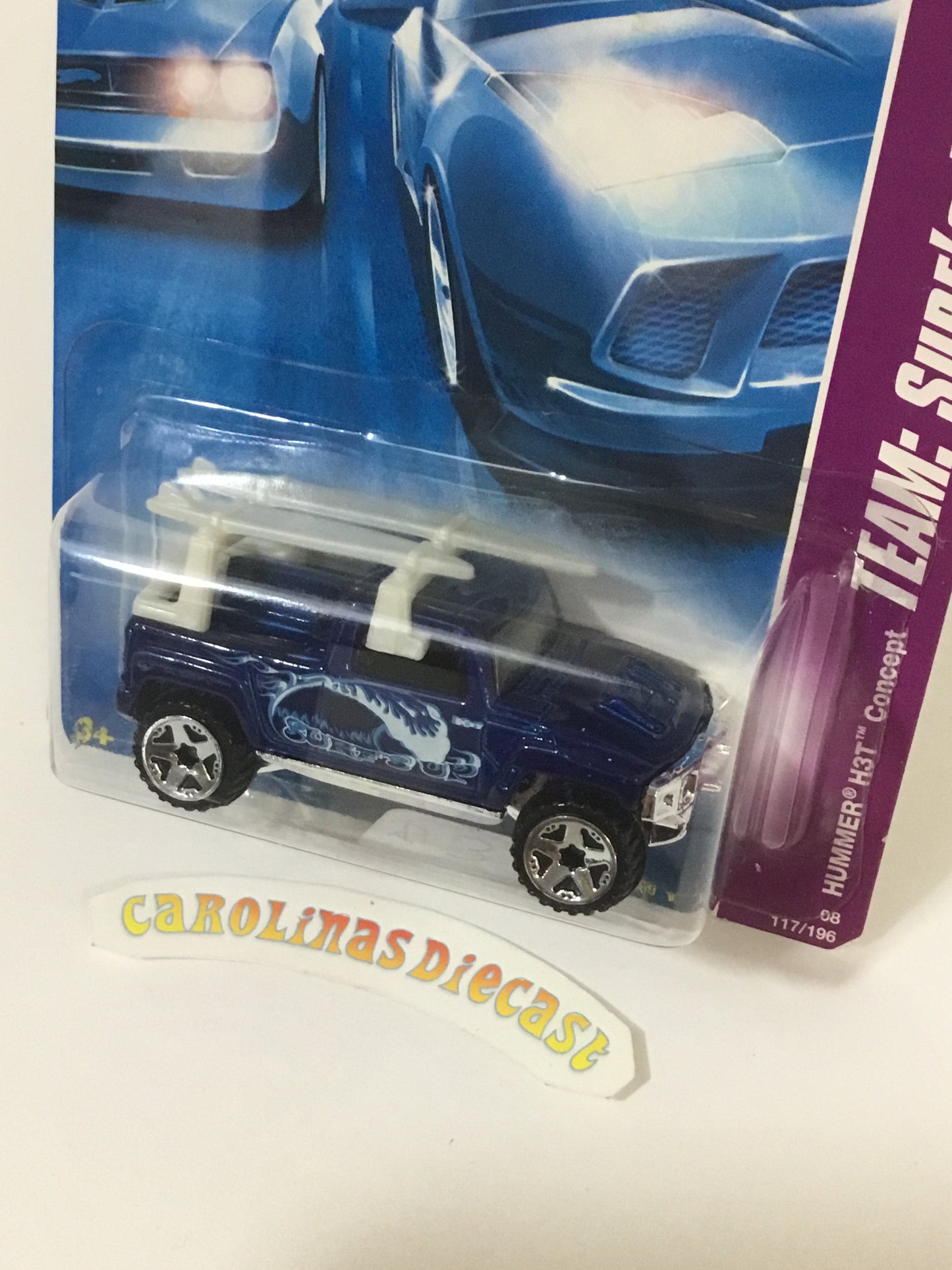 2008 Hot wheels #117 Hummer H3T concept (JJJ3)