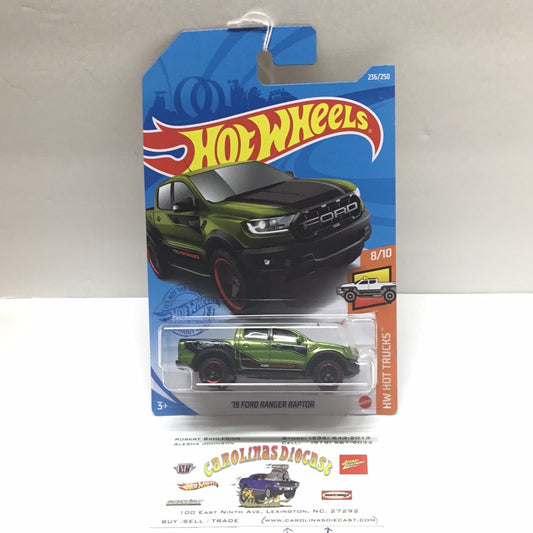 2021 hot wheels P case #236 19 Ford Ranger Raptor green 24A