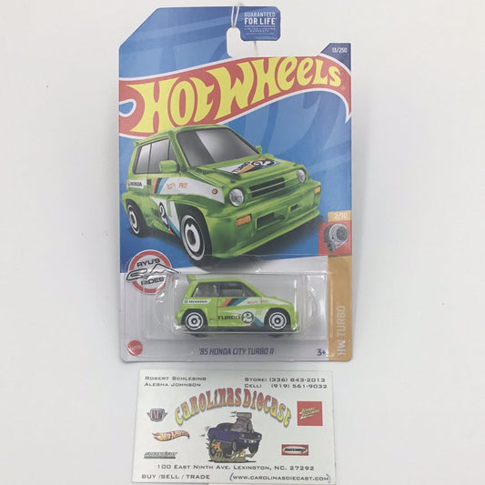 2022 hot wheels A Case #13 85 Honda City Turbo II 76B