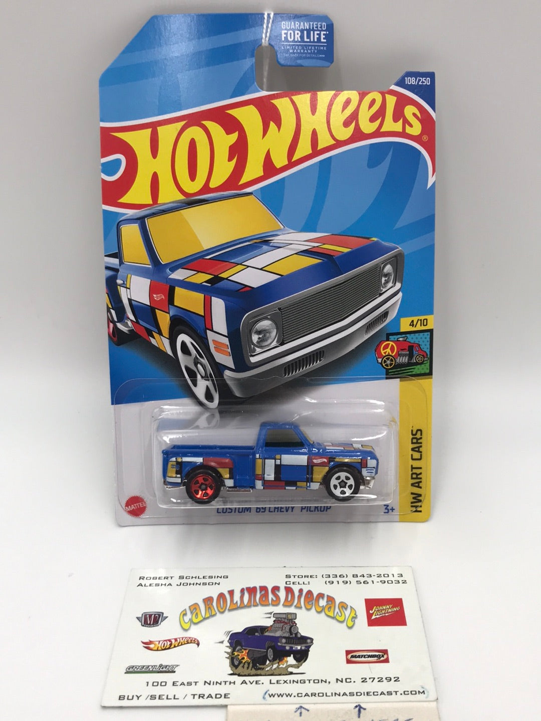 2022 hot wheels L M  case #108 Custom 69 Chevy Pickup 12E