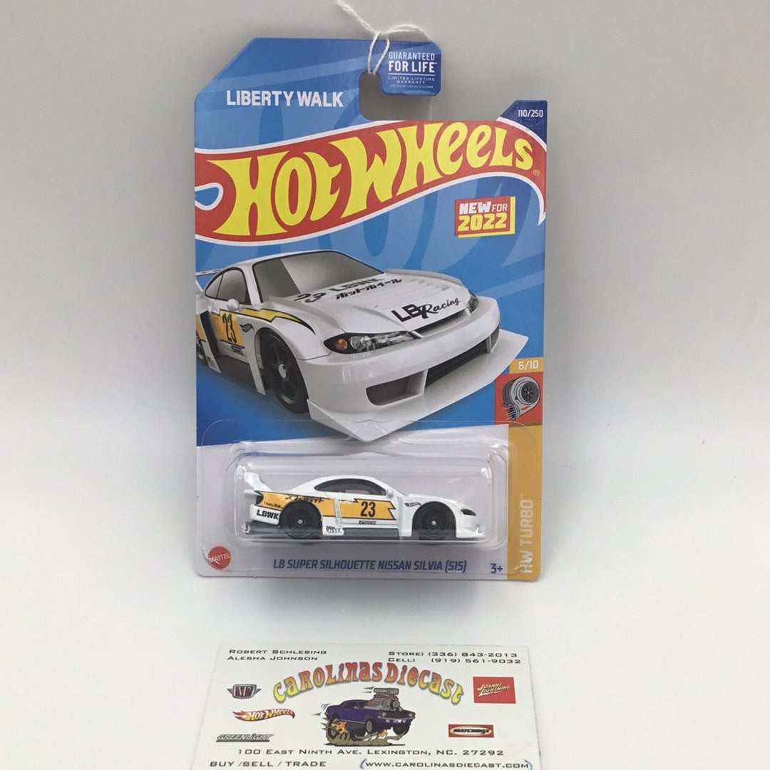 2022 hot wheels #110 LB Super Silhouette Nissan Silvia S15 liberty walk 82D