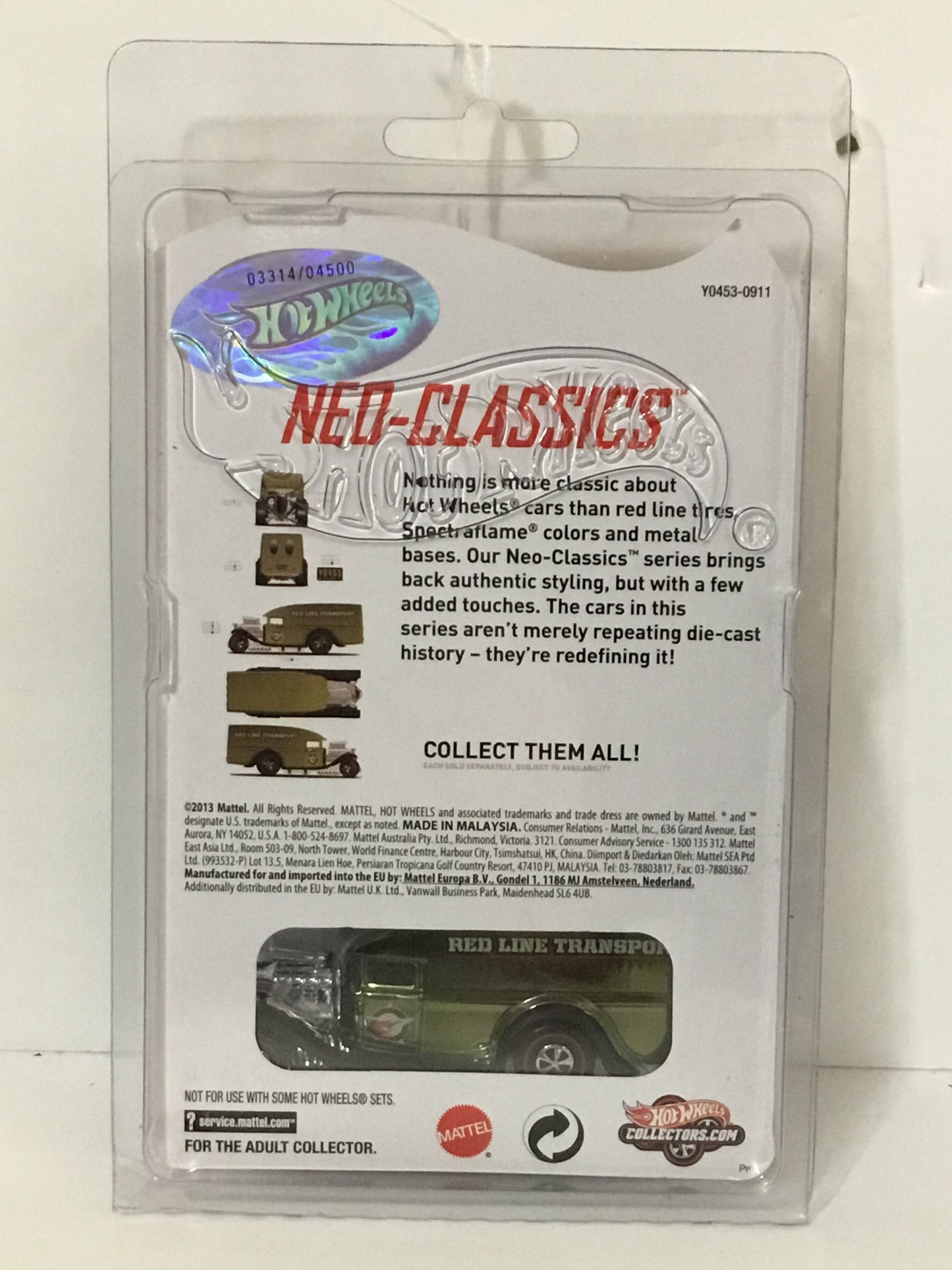 Hot wheels series 12 neo Classics Blown Delivery 3314/4500