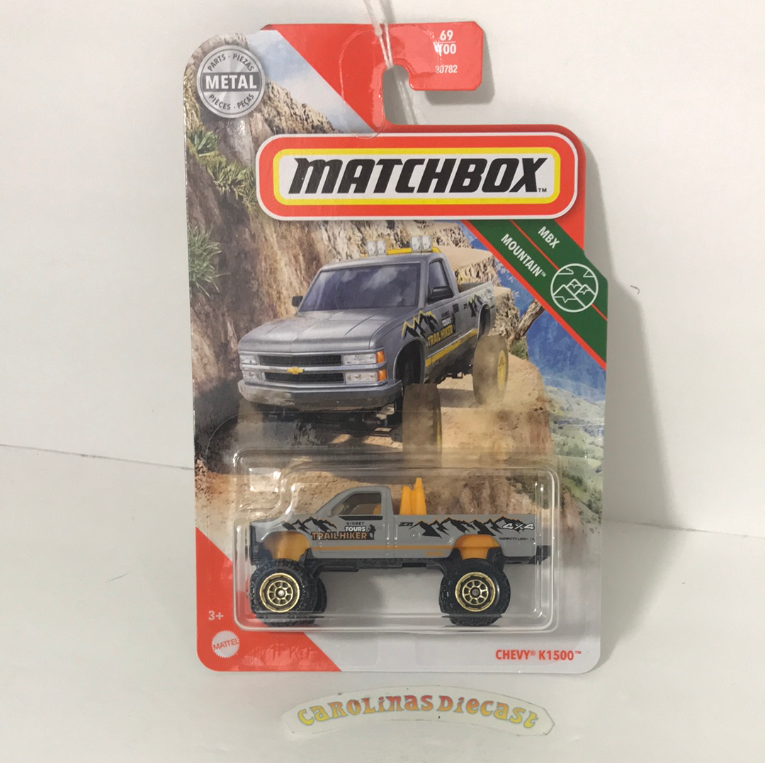 2020 matchbox X case #69 Chevy K1500