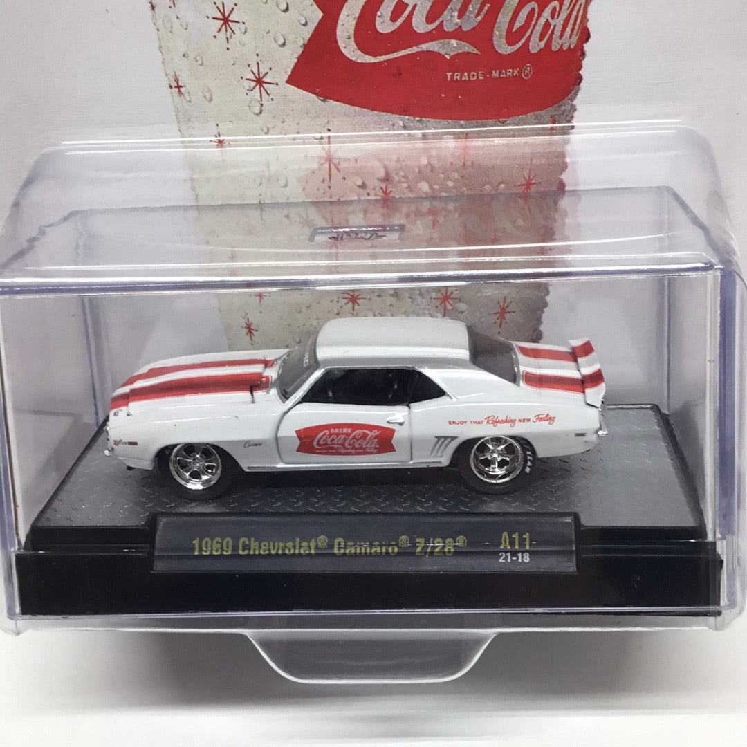 M2 Machines Coca Cola 1969 Chevrolet Camaro Z/28 A11 203F