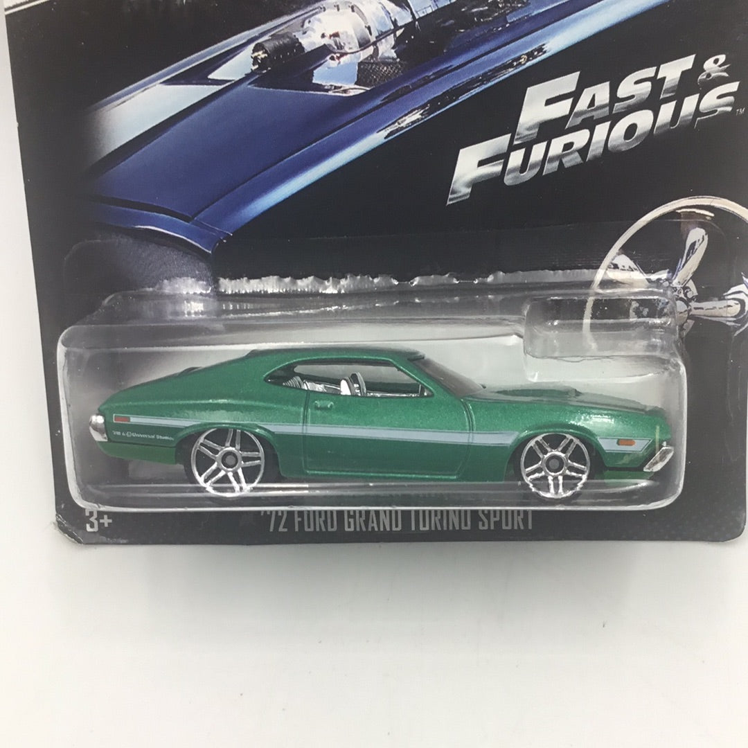 2015 Hot Wheels Fast & Furious 72 Ford Grand Torino Sport 4/8 #4 Walmart exclusive 151I