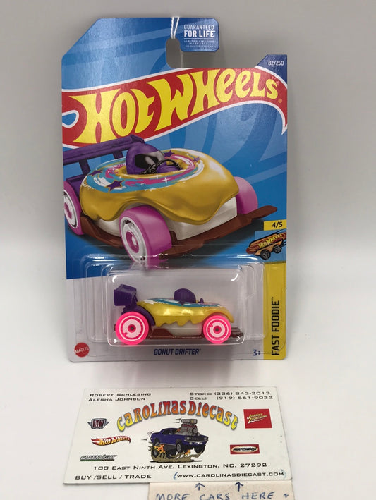 2022 hot wheels L M  case #82 Donut Drifter UU5