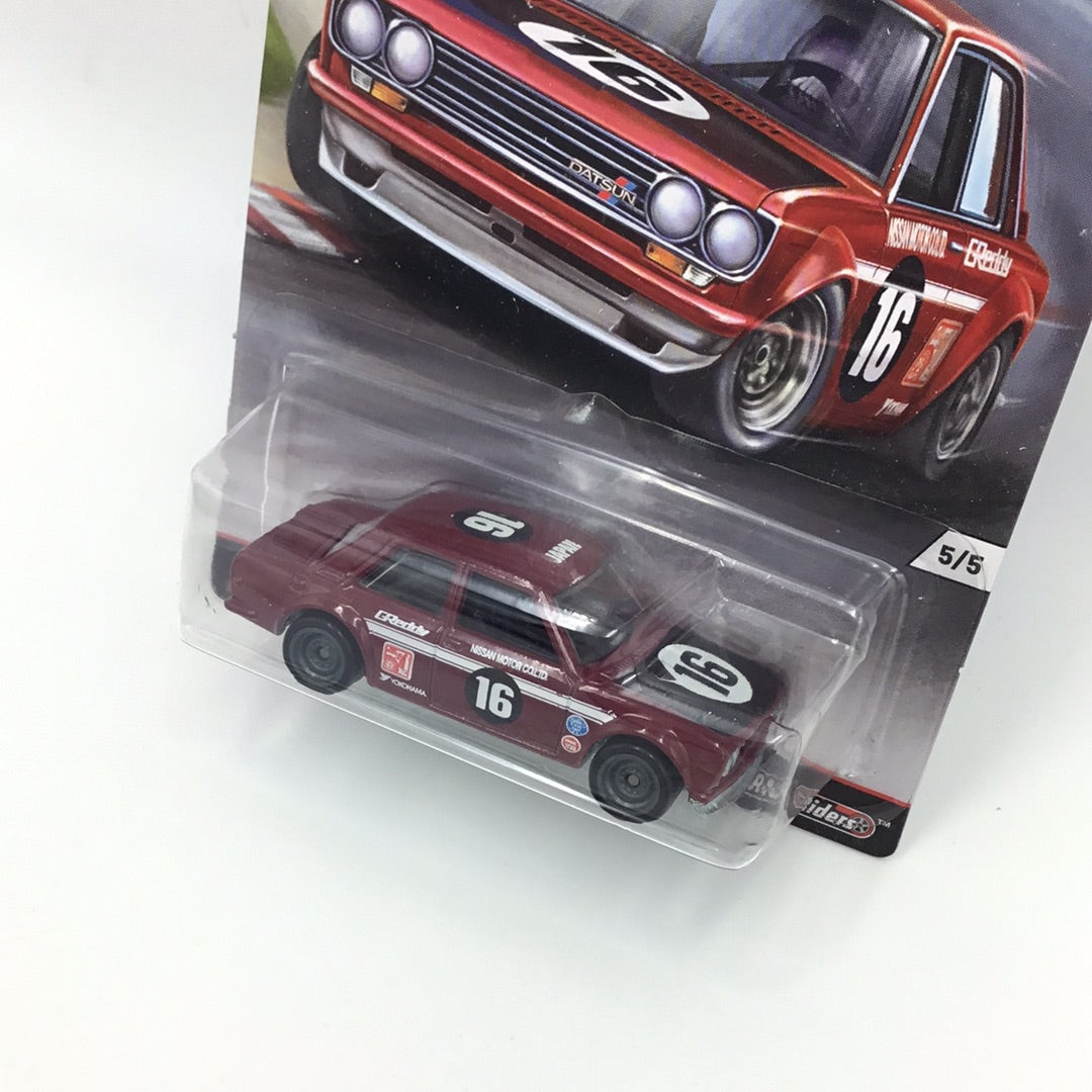 Hot wheels datsun bluebird 510 real riders online