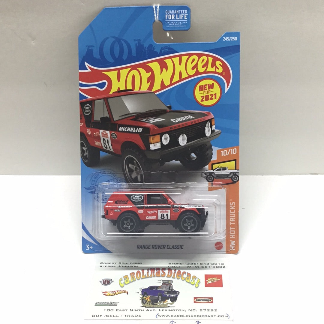 2021 hot wheels Q case #245 Range Rover Classic 63C