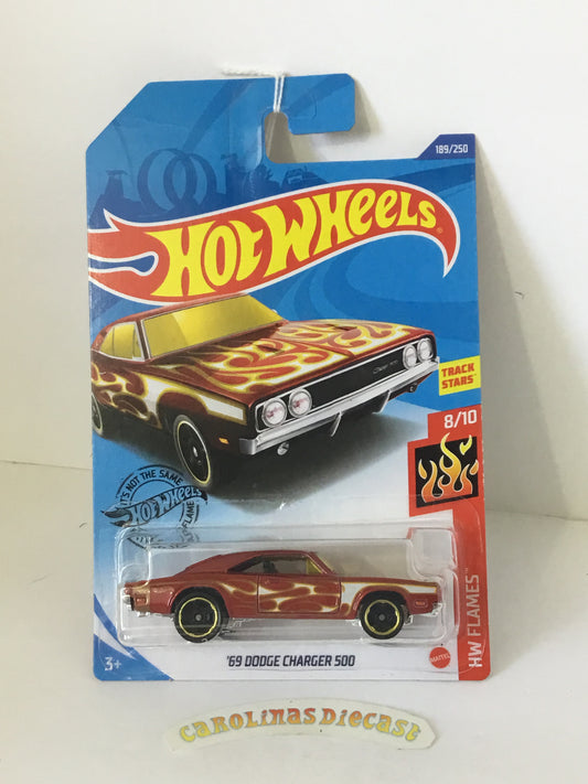 2020 hot wheels P case #189 69 Dodge Charger 500 Q7