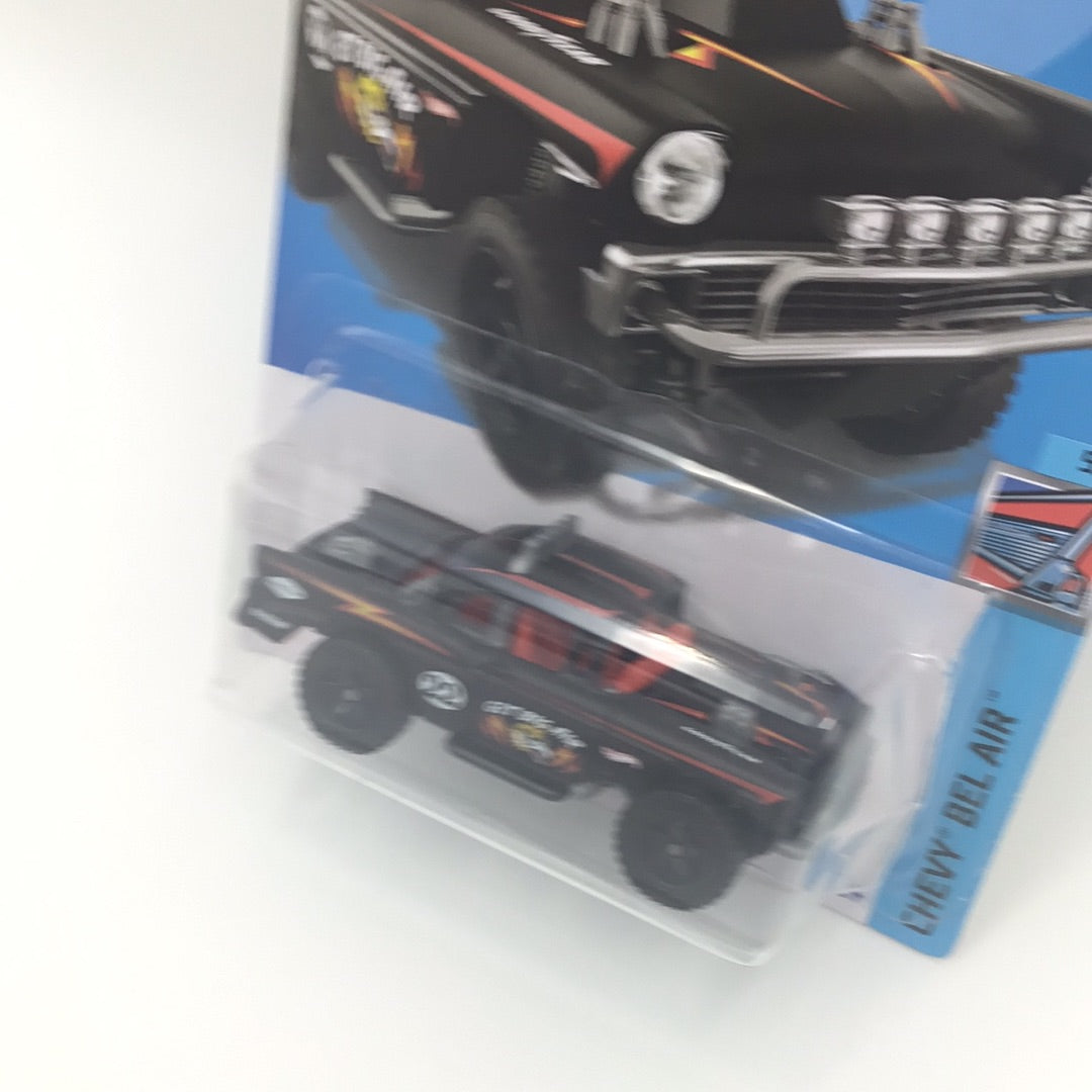 2022 hot wheels #112 Big air Bel-air black 9D