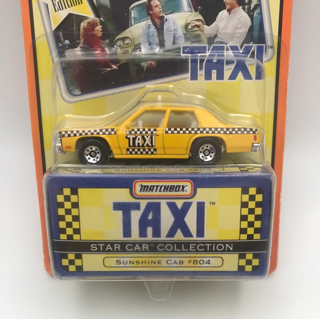 Matchbox Star Car Collection Taxi Sunshine Cab #804 5G6