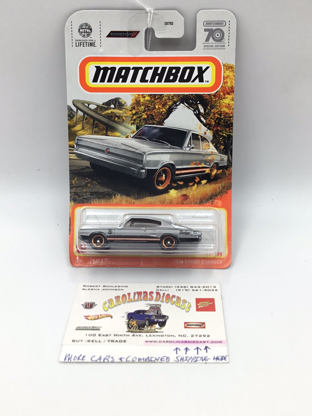 2023 matchbox 70 years #12 1966 Dodge Charger – carolinasdiecast