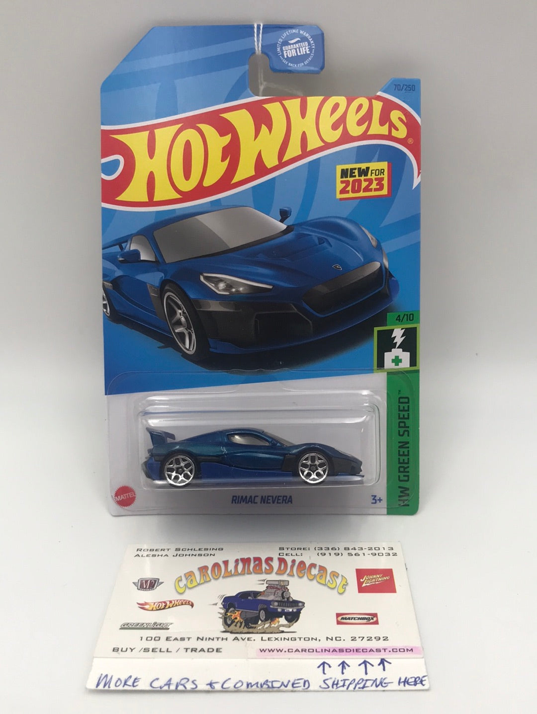 2023 hot wheels C case #70 Rimac Nevera 62H