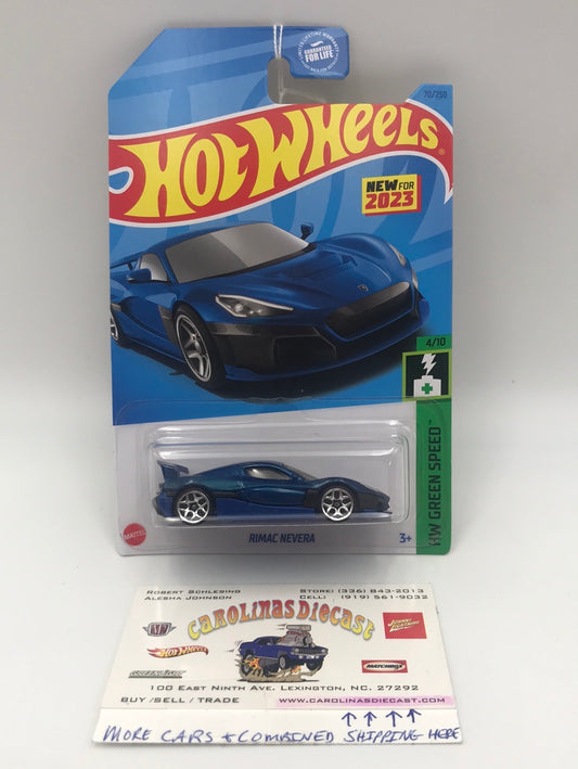 2023 hot wheels C case #70 Rimac Nevera 62H