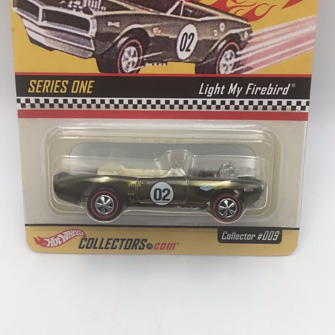 hot wheels redline club RLC collectors.com series one Light my Firebird 6128/10,000