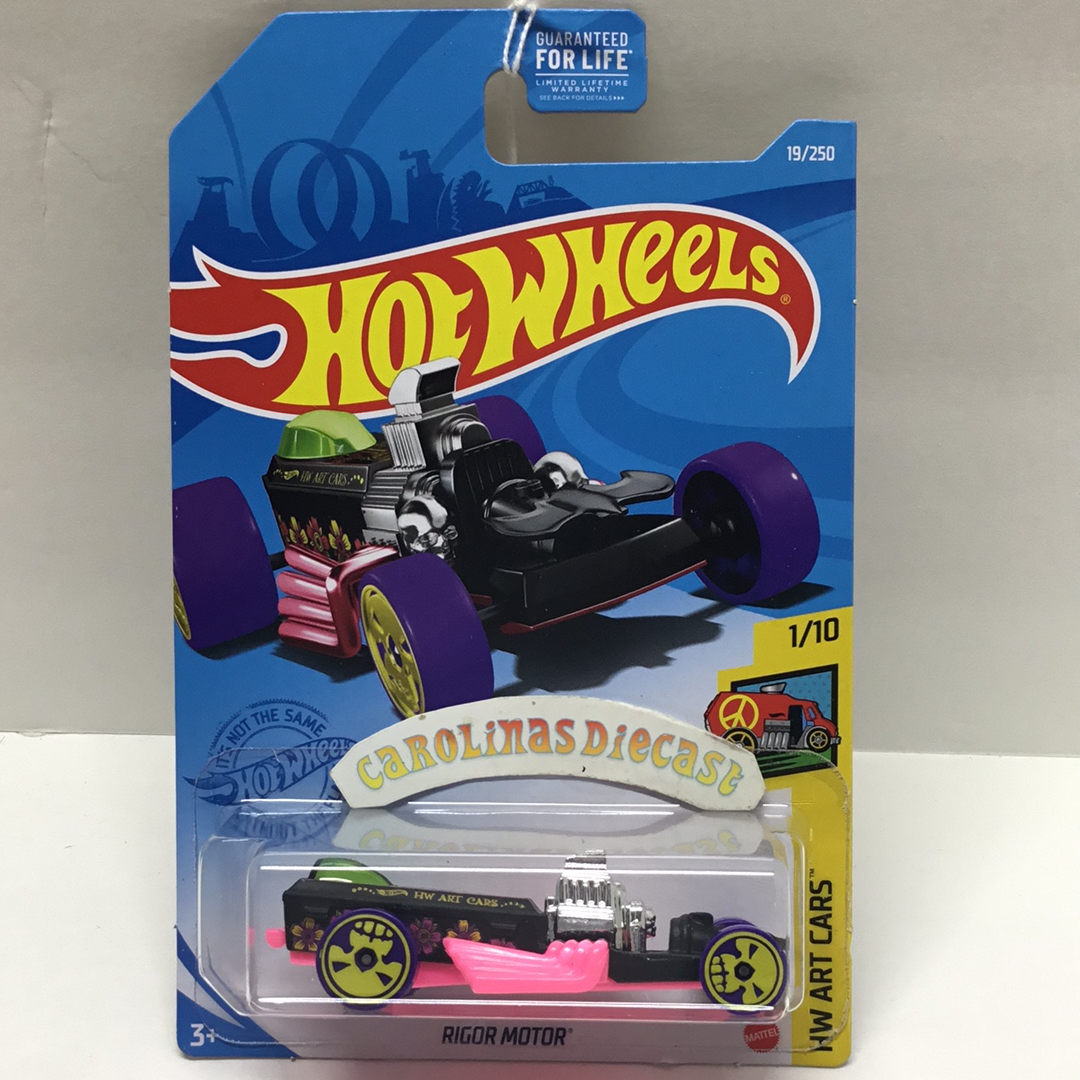 2021 hot wheels F case #19 Rigor Motor US card MM2