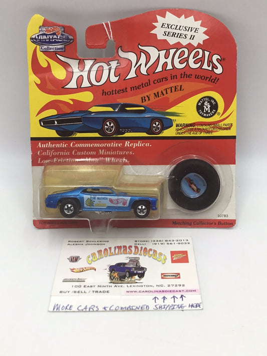 Hot wheels Vintage Collection series II Tom McEwen Mongoose blue