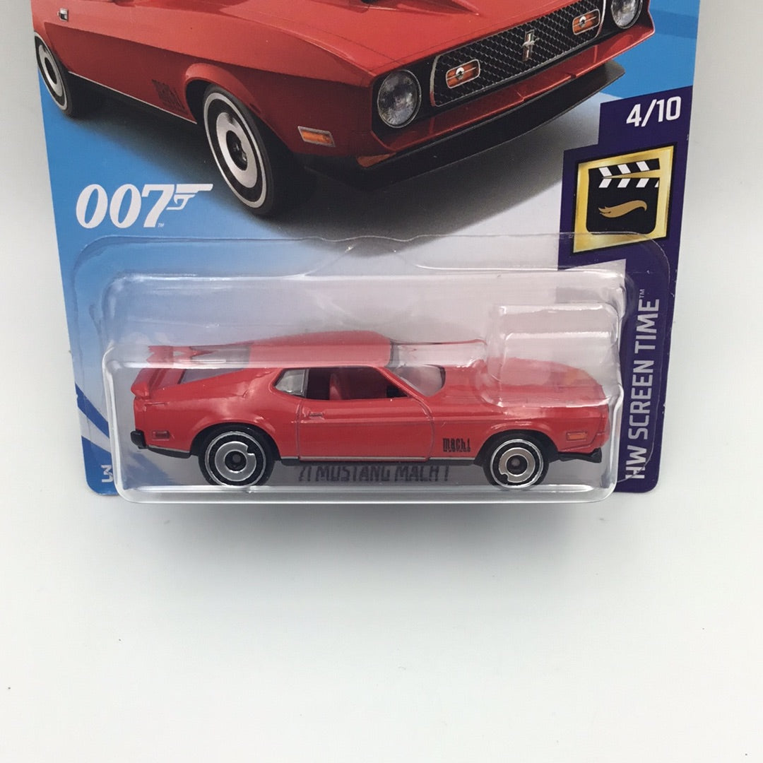 2019 hot wheels #2  ‘71 Mustang Mach 1 007 2/250 23B