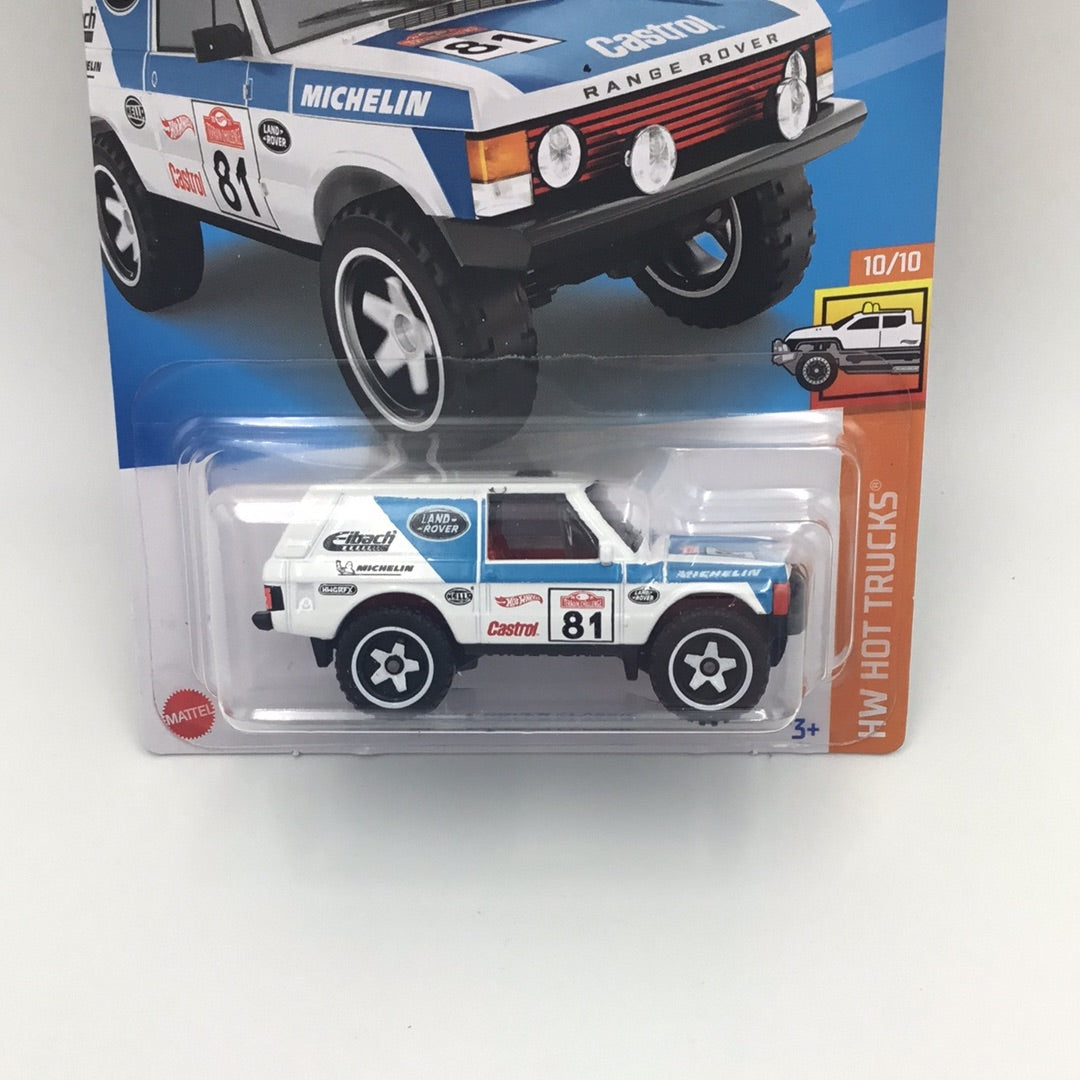 2022 hot wheels #245 Range Rover Classic white GameStop exclusive VHTF GG6