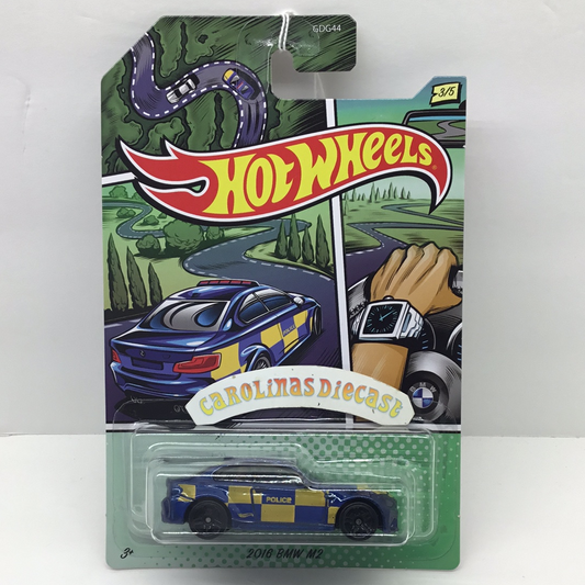 Hot wheels Police series Walmart exclusive 2016 BMW M2 KK2