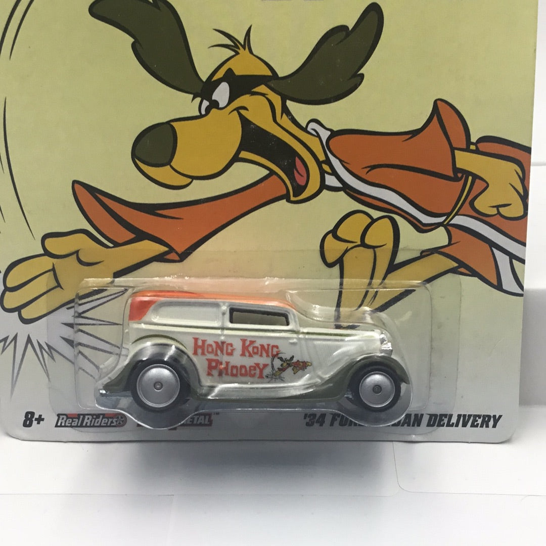 Hot wheels pop-culture Hanna Barbera Hong Kong Phooey ‘34 Ford Sedan Delivery F6