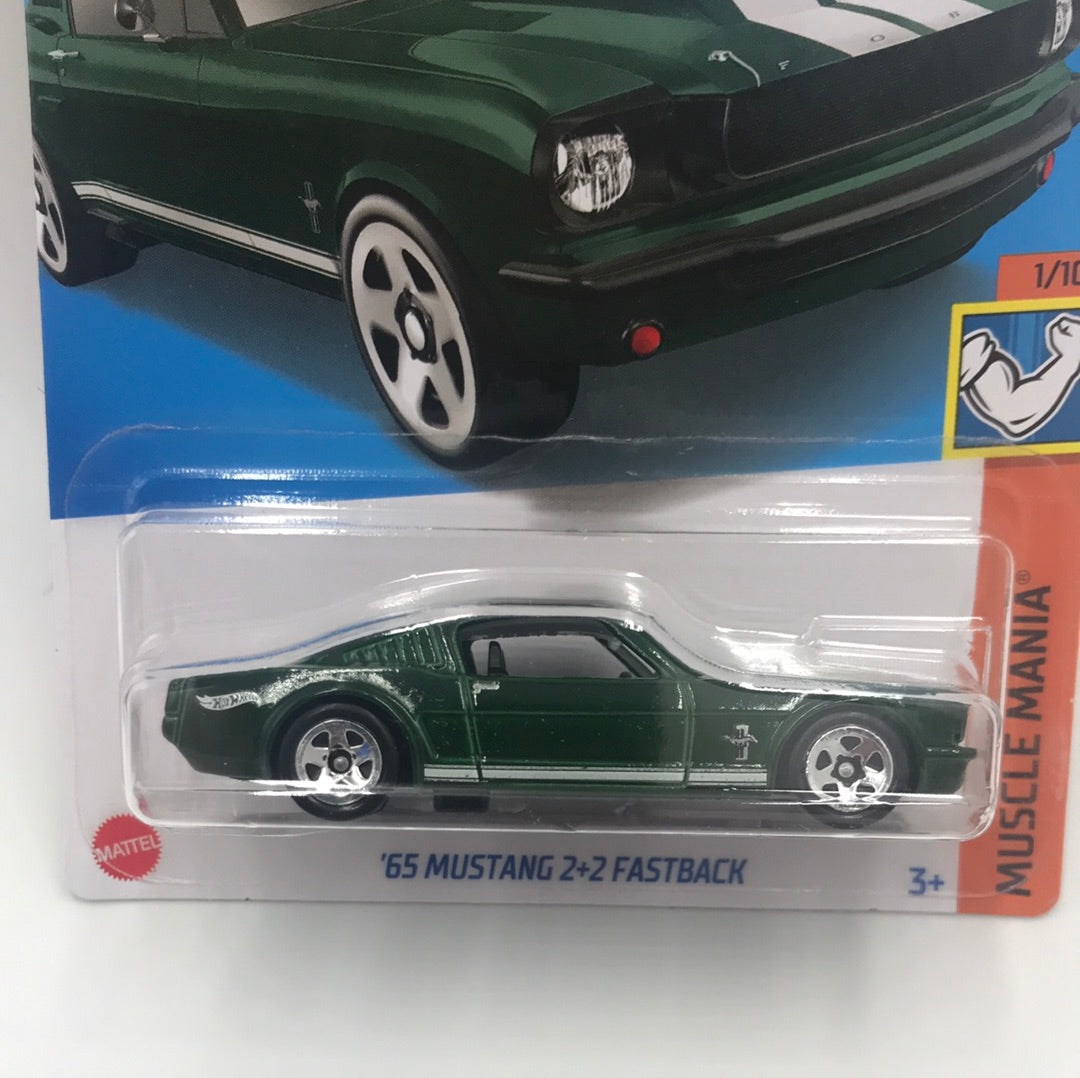 2022 hot wheels K case #192 65 Mustang 2+2 Fastback VV2