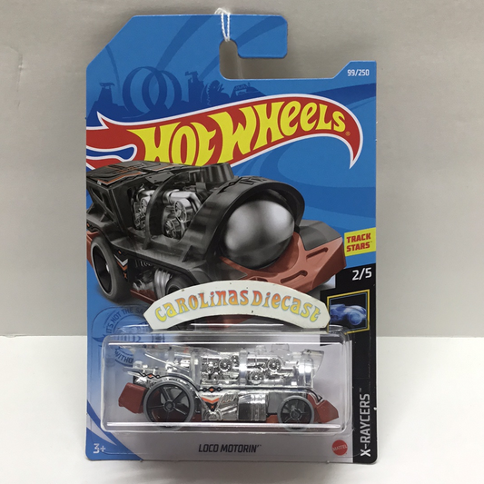 2021 hot wheels #99 Loco Motorin clear slenderman? PP3