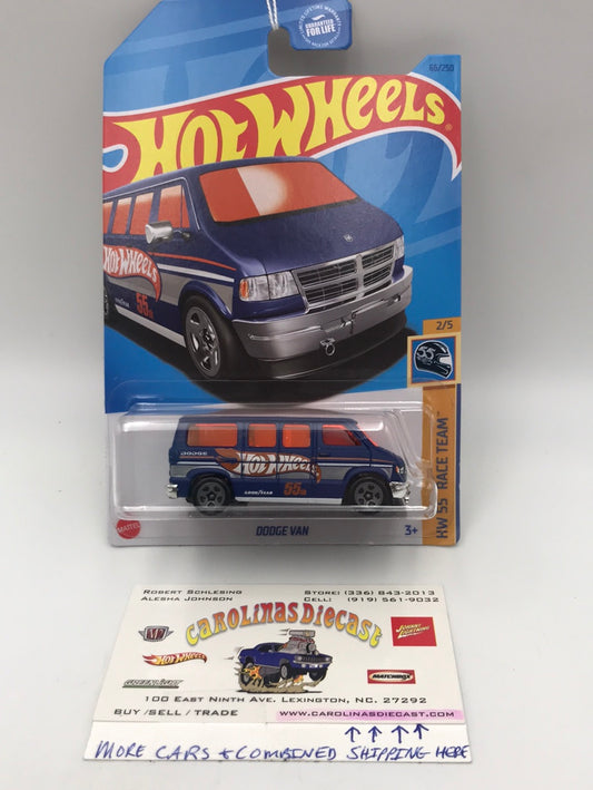 2023 hot wheels A B case #66 Dodge Van 43C