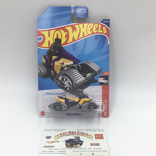 2022 hot wheels g case #145 Snow Stormer AAA1