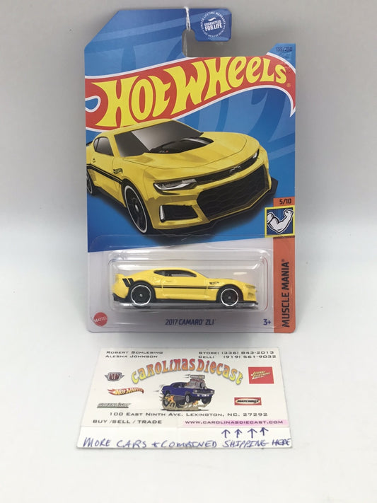 2023 hot wheels F case #135 2017 Camaro ZL1 yellow EE7