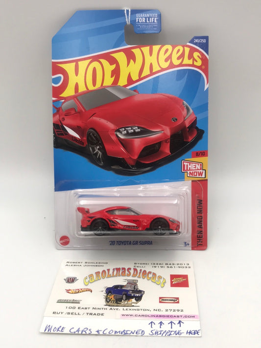 2022 hot wheels Q case #241 20 Toyota GR Supra RR1